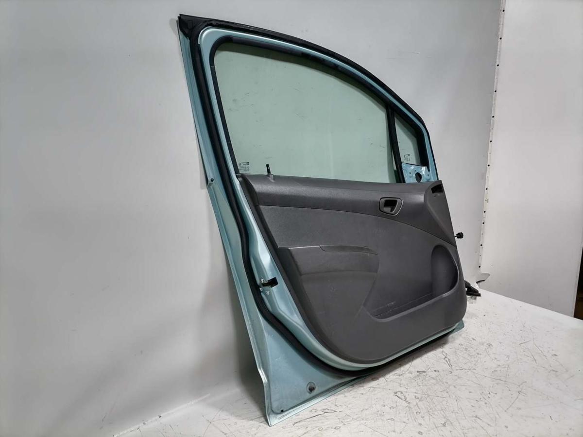 Chevrolet Spark original T&uuml;r vorn links GJS Ice Teal Rohbau Bj.2012